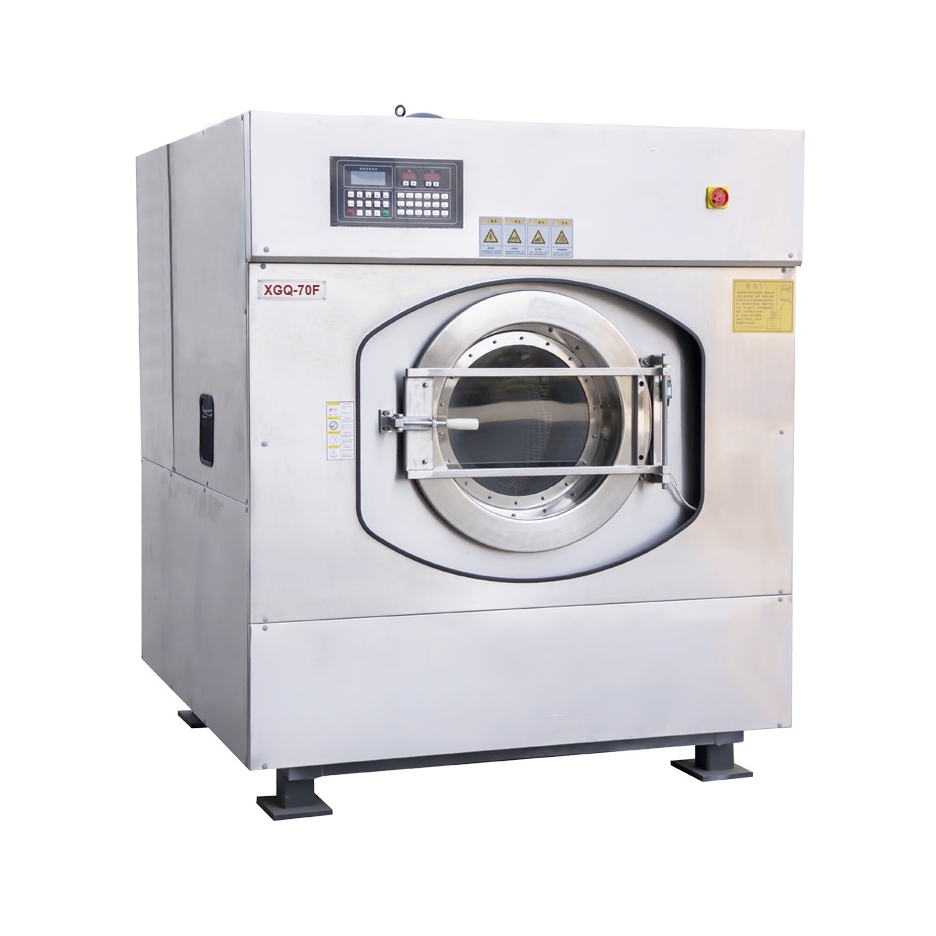 美滌洗滌設(shè)備_全鋼70公斤全自動洗脫機 自動加油